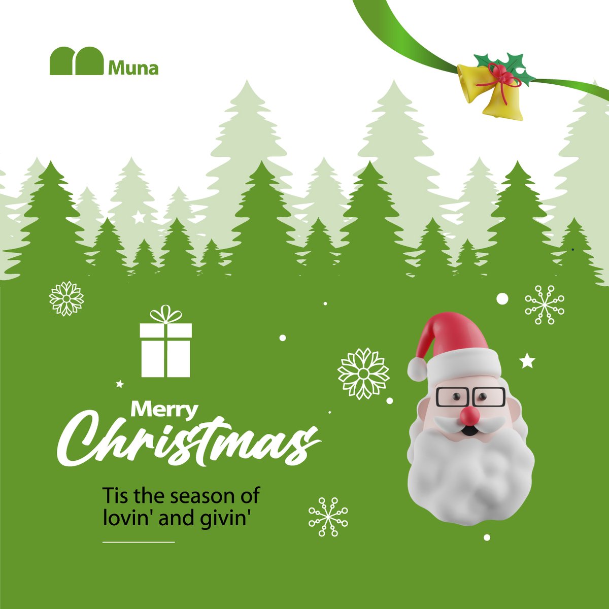 useMunawallet's tweet photo. Tis the season of lovin' and givin' Merry Christmas Munians and Everyone!
#MerryChristmas2021 #MerryChristmas #munaapp #muna #munians https://t.co/qNS72zh2Vc