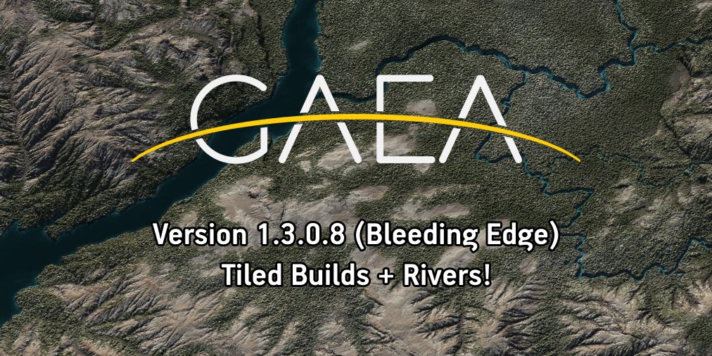 Gaea 1.3.0.8 Bleeding Edge with Rivers and Tiled Builds is finally out! Hope you all have a safe and happy holidays! quadspinner.com/Download #gaea #erosion #terrain #rivers #vfx #gamedev #softwareupdate #quadspinner