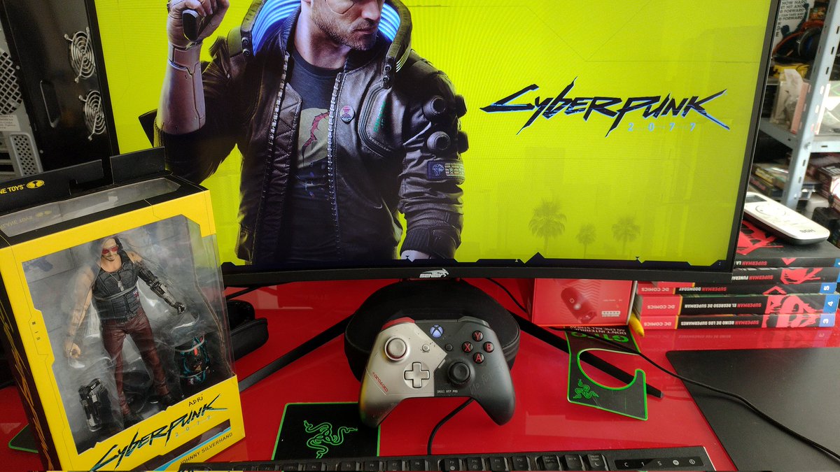 AdrianGLZ's tweet photo. Hi, now playing #Cyberpunk2077 @CyberpunkGame https://t.co/XSQ2QEthXq