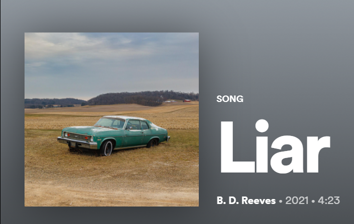 BDReeves's tweet photo. Hey - just released a debut single 'Liar' - check it out! 
"Indie beats blend with a moody melodious voice and journey-driven lyrics to releasing choric hooks - with lots of little surprises..." https://t.co/6VNlh8nvpV
#IndieMusic #indierock https://t.co/fpoL8DBiyj