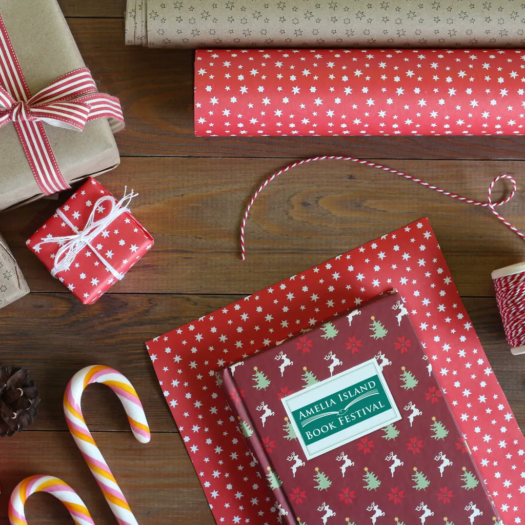 What book are you hoping to get in your stocking this year?
Happy Holidays, from our AIFB family to yours!
#Ameliaislandbookfestival #MerryChristmas