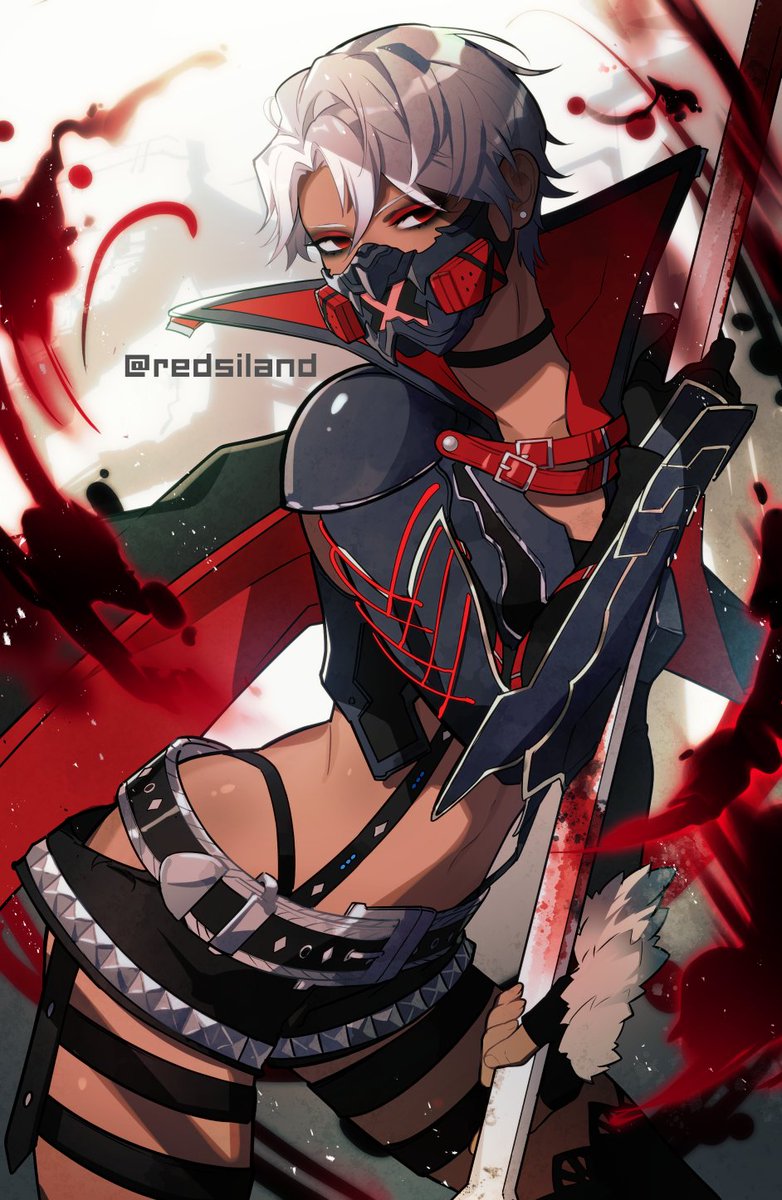 redsiland's tweet photo. ゲームフレンドへの贈り物イラスト。イイオンナです。
#コードヴェイン #CODEVAIN https://t.co/DAtxUTCA9I