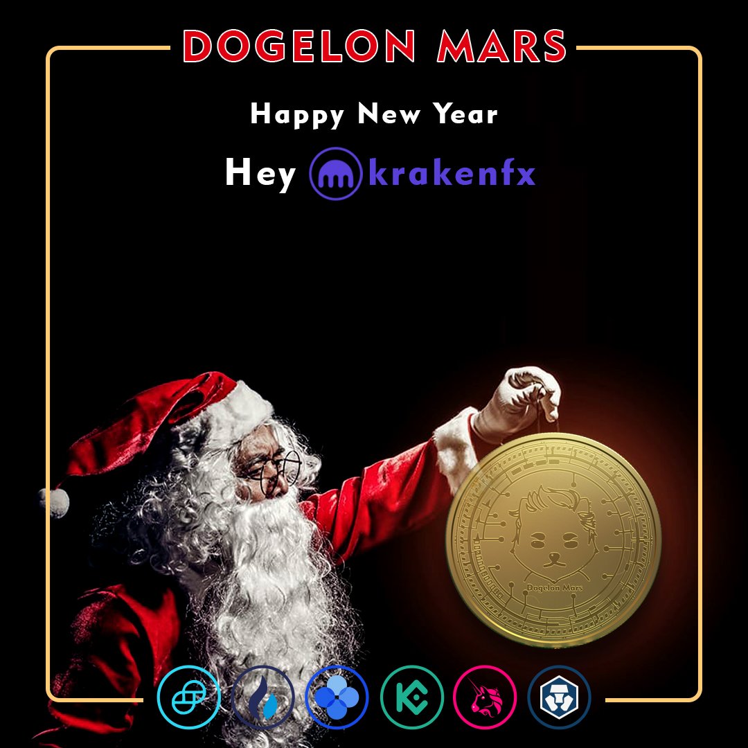 <a href="/krakenfx/">Kraken</a> Hey <a href="/krakenfx/">Kraken</a>, #MerryChristmas

<a href="/HuobiGlobal/">火币HTX</a> , @Kucoincom, <a href="/Gemini/">Gemini</a>, @Cryptocom, and many other exchanges have been joining us in jurney to Mars. You do not want to join us?
#Elon
#dogelon
<a href="/ISS_CASIS/">ISS National Lab</a>
#web3