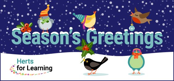 HFL_Education's tweet photo. Seasons greetings to all our followers, and Merry Christmas to anyone who is celebrating today.
#seasongreetings #merrychristmas #winter #hertsforlearning #celebration https://t.co/d8IWIpfHBZ