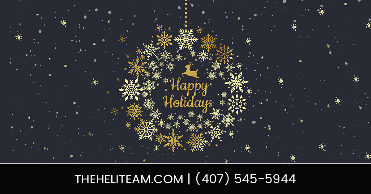 THeliteam's tweet photo. Happy holidays from the Team! We are so grateful to be a part of your success and to be of service to you. We wish you a wonderful day filled with the joy of family. 

#happyholidays #holidays2021 #merrychristmas #christmas2021#holidaysorlando #HeliTeam https://t.co/7wQH94UVIY