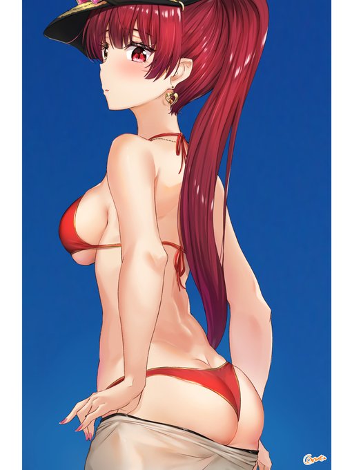 クリスマスでも水着 #マリンのお宝 