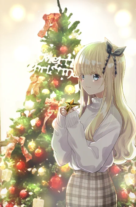 メリークリスマス!🎄今年は新規に描いてる時間が無かったので今までのXmasイラストで! 