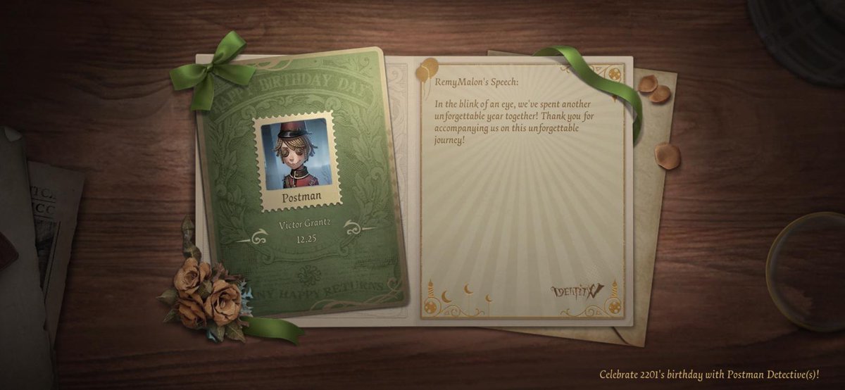 TheAnnMain's tweet photo. I'm playing Identity V. Fancy a game? https://t.co/BLKe2dZqFS