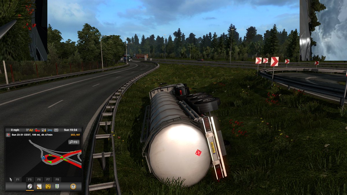 ETS2andATS's tweet photo. Merry Christmas everybody. Remember drinking and virtual trucking can negatively affect your ability to stay on the road and reverse around corners :) Or is that just me?

Have a great day :) https://t.co/YCpYh6addA