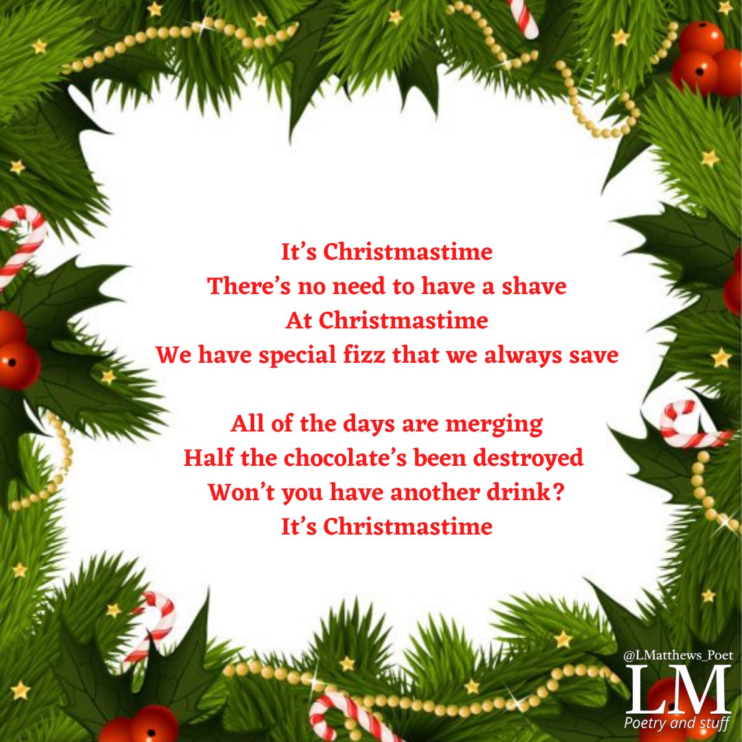 LMatthews_Poet's tweet photo. Merry Christmas 🎄 

#poetry #poetrycommunity #poetstwitter #xmas #christmas https://t.co/FFW8BRLGSE