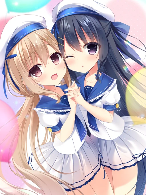 夕子ちゃんと楓里ちゃん🎈✨
【最果てスタジオ➤@saihate_studio】 