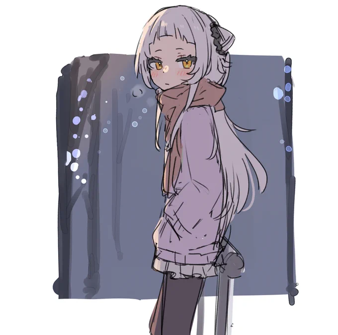 寒いね 
