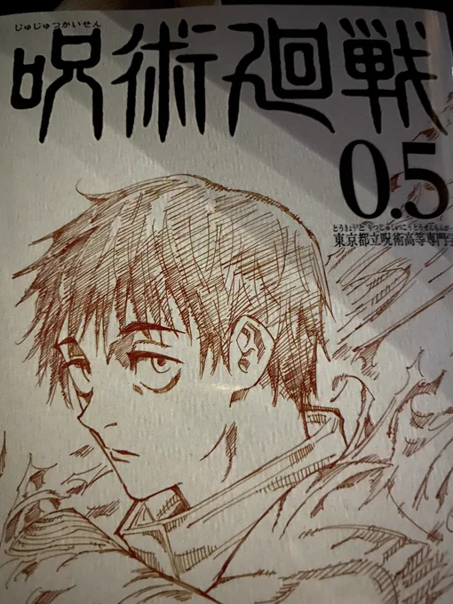 呪術0観てきた…映像、声優、主題歌全てが最高やったで…!漫画版読んでて話知ってるのに何度もゾクゾクしたわ…ネタバレしちゃいかんから多くは語れないけど、リカちゃんと乙骨の声優力で泣かされた夜だった。0.5巻貰えたよありがとうございますありがとうございますありがとうございますゥ…!! 