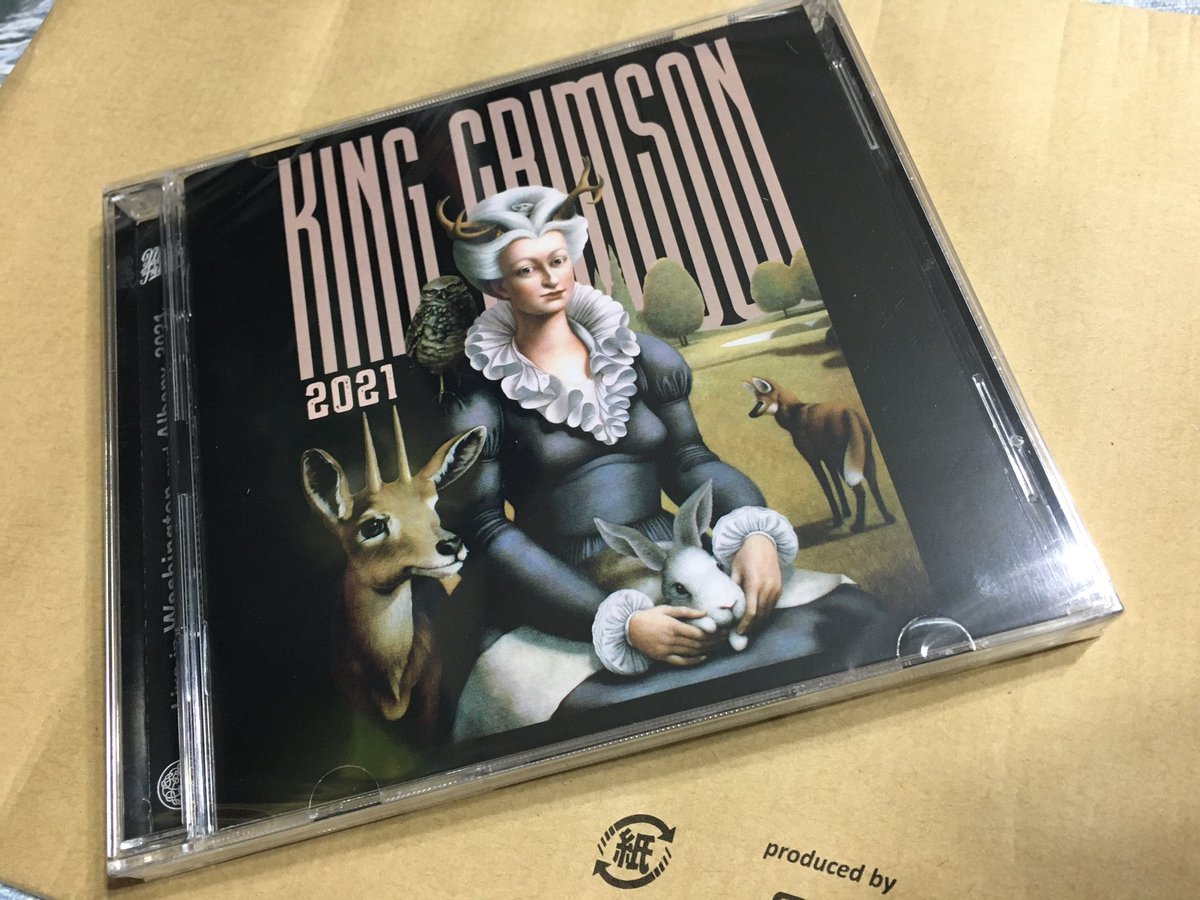 666trooper2's tweet photo. 自分にクリスマスプレゼント🎄
本日到着🤘
やっぱりフィジカルで持っていたいよね🤘
#KingCrimson #キングクリムゾン #musicisourfriend https://t.co/ygIT7BPM06