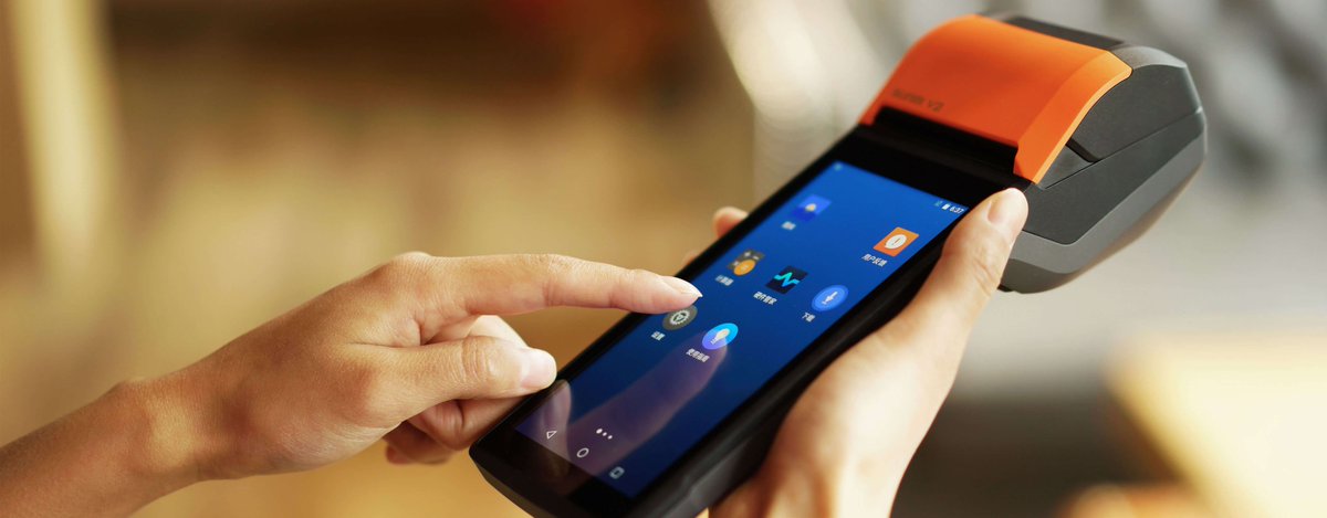 AtadTech's tweet image. جهاز #نقاط_البيع المتنقل والذكي , مع برنامج كاشير سحابي مجاني مرفق ومتوافق مع متطلبات #الفوترة_الإلكترونية بمميزات ذكية وسريعة .
الجهاز الأنسب للمنشآت الصغيرة والمتوسطة مثل : المقاهي والمطاعم ومحلات العصيرات 
#المدينة_المنورة 
للمراسلة : wa.me/message/LVYMG4…