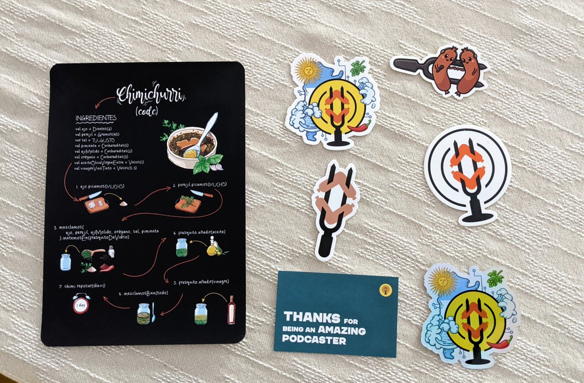 Pabloku85's tweet image. Muchas gracias, @npatarino! Como dicen en &quot;mi pueblo&quot;: eres más grande que el día de la Taba! #chimichurricode #detallazo #unico Felices fiestas!