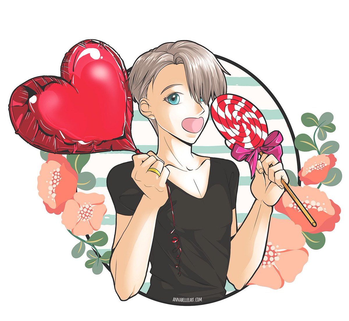 ArtAnnabel's tweet photo. Happy birthday to the best boy, Victor Nikiforov! 🎈🍭 And merry Christmas to everyone else! 🎀
@victor_week #vityaday2021 #yurionice https://t.co/UZi7H2epOF