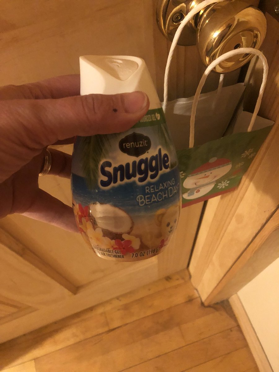 pgervia's tweet photo. Traditionally we have given @AGerv88 a βbedβ present on Christmas Eve - new PJs, a new pillow/case, a new blanket/quilt - this year he got an #airfreshener for his room #IthinkIamfunny #momofteenager #adultingtime https://t.co/971AgvFUjp