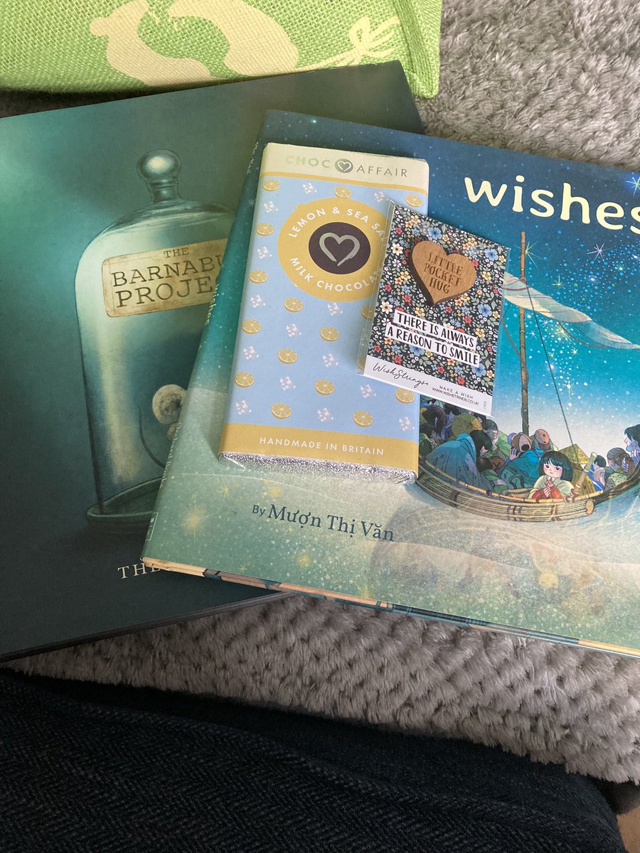 #RR_SecretSanta opened my Secret Santa and have to say thank you for two beautiful picture books. Xx