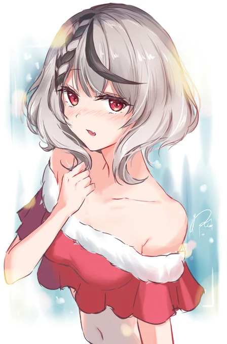 🎄🎣メリクリ沙花叉🎣🎄
#さかまた飼育日記 
