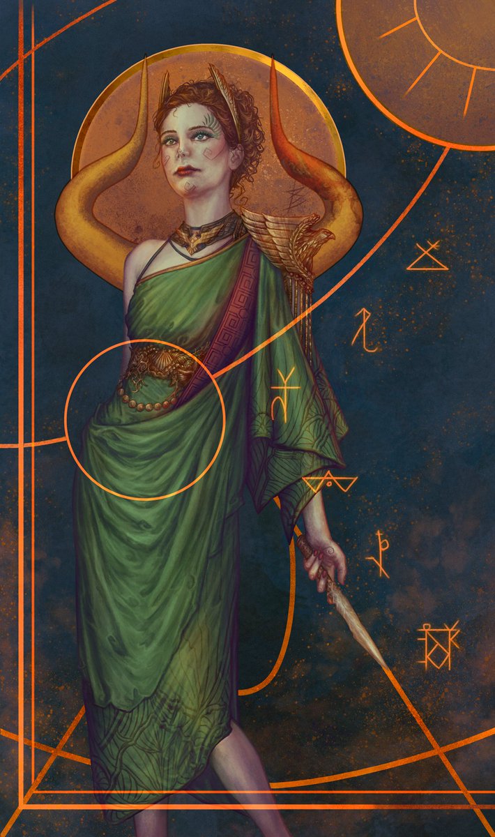 LamiaBlight's tweet photo. Mistress of the Wyrd
#Dune #LadyJessica #JessicaAtreides 
One of my favourites from the book. I tried to design her in a way different from various existing adaptations out there. https://t.co/TKOr6aDB4q
