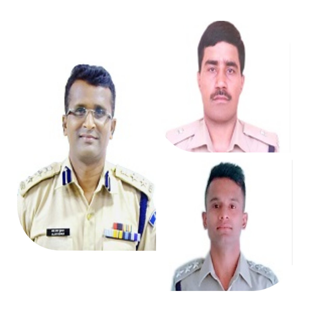 crpfacademyggm1's tweet photo. CRPF Academy congratulates  Sh R Jay Kumar, Comdt, Sh Parvin Kumar, DC, Sh Mitesh Jain, AC and all the awardees of Union HM Medal for excellence in Police Training 2020_21 and look forward for their continuous contribution. https://t.co/gk1qMN910C