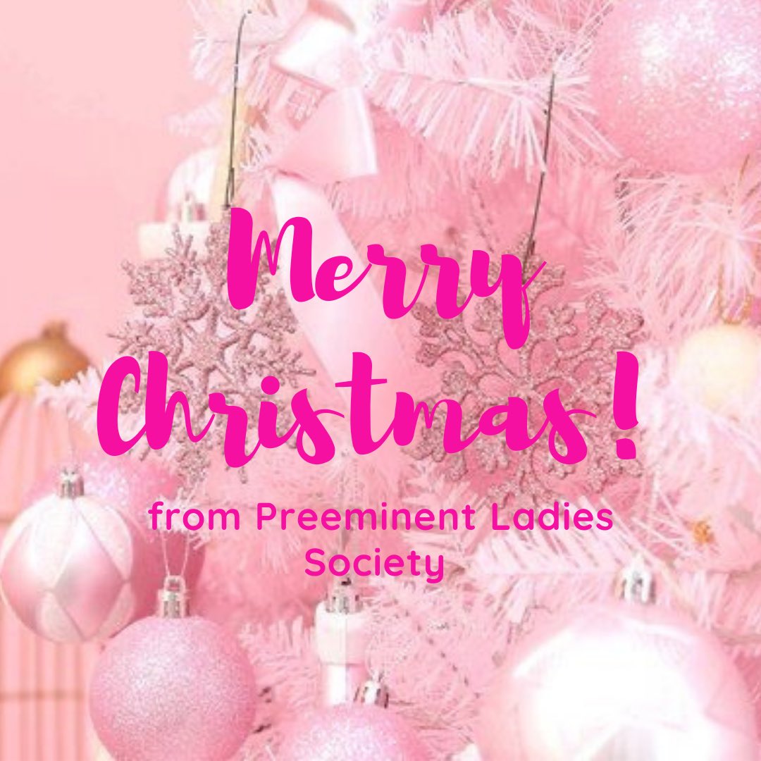 Merry Christmas and Happy Holidays from your favorite Preeminent Ladies💕🎄 Tis the season to bring so much joy and happiness to you and your family 💕🤍