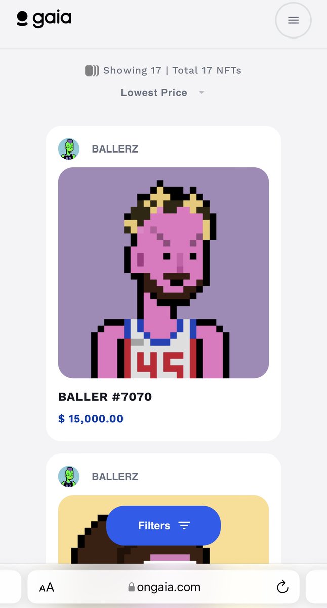 topshelfnfts's tweet photo. I’m so close to 1,100 followers! #ballerzfollowballerz a thing? 😅
Apparently, my #ballerz has a #pinkalien body and there’s only 40 in total, 17 currently listed, and at a $15,000 floor 👀 LFG!!!
#ballerznation #ballerznft @BALLERZ_NFT https://t.co/9TdHjdLsPT