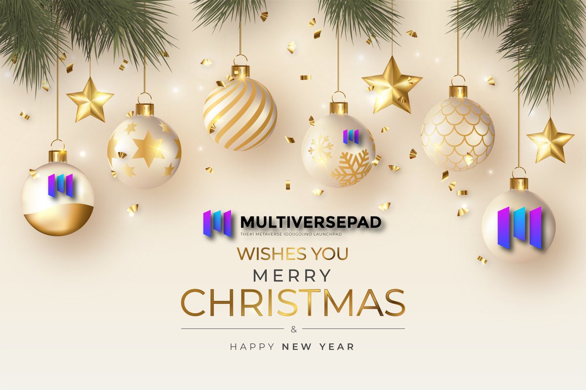 MultiversePad Wishes you all a Merry Christmas &amp; a Happy New Year 🧑‍🎄

2021, Was an Amazing Year, It opened up numerous opportunities for several blockchain initiatives.

Join us on our mission, Fasten Up your seatbelts as 2022 is for MultiversePad!

#MVPAD  #2022 #multiversepad