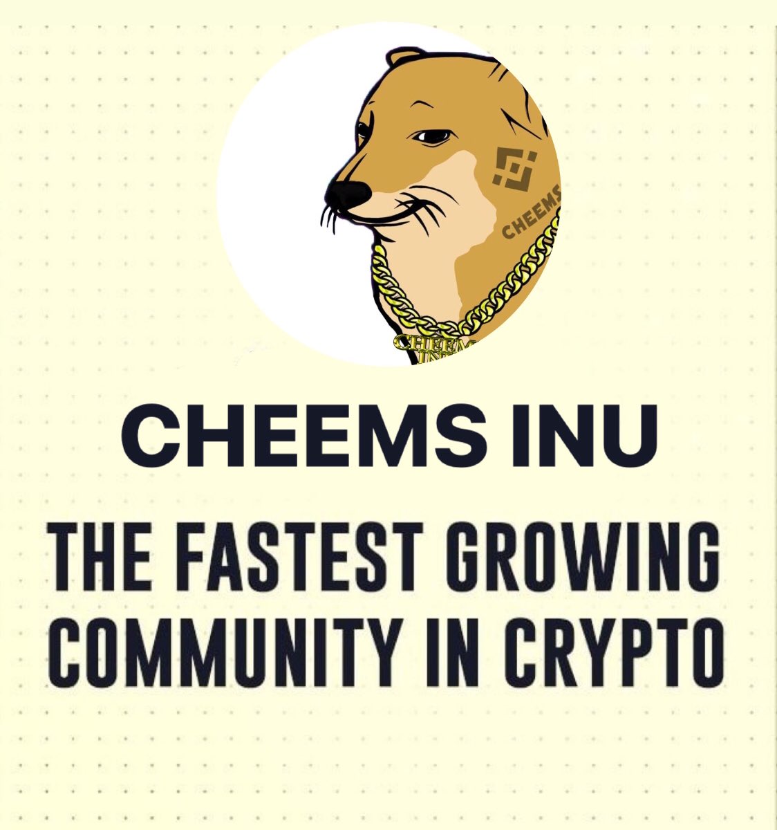 RiskToRiches's tweet photo. $CINU - World’s Fastest Growing Community 🐕👑 @CheemsInu https://t.co/7n6Ny7LvMP