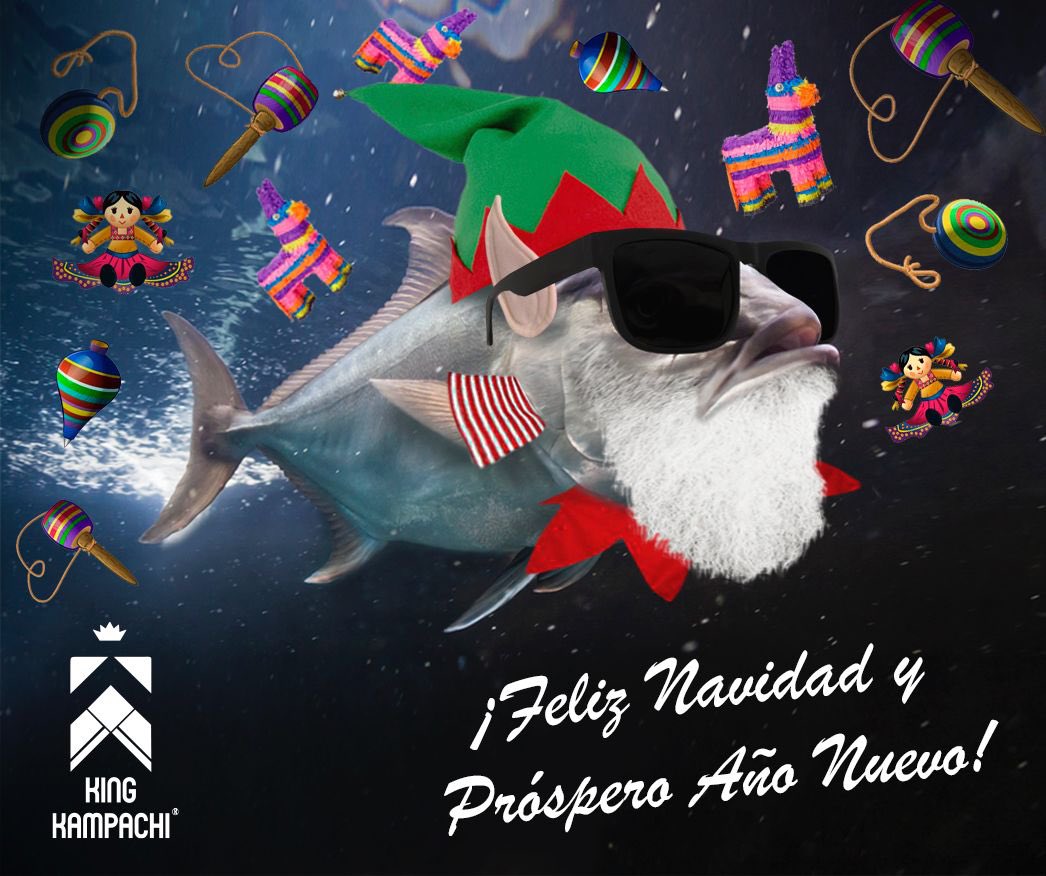 Que nunca te falte un sueño por cumplir, un proyecto que realizar, algo que aprender y alguien a quien amar. Y sobre todo un King Kampachi para comer y compartir con quienes amas. ¡Feliz Navidad!🎄🎁 #Navidad #kingkampachi #Sustentable #kampachito #seafood