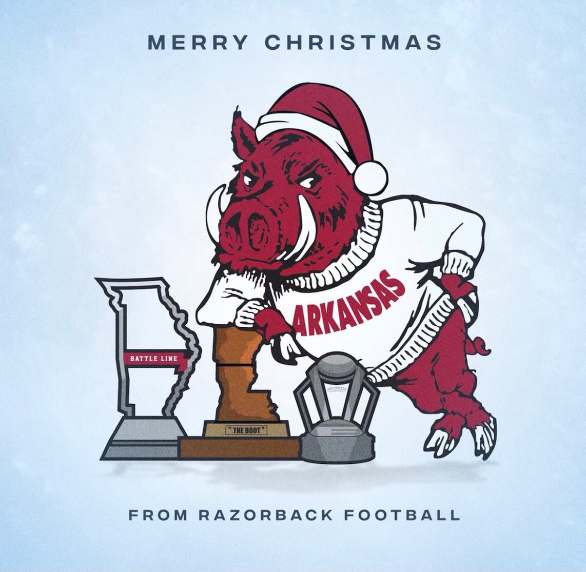 CoachSamPittman's tweet photo. Merry Christmas everyone! https://t.co/bmdAZRNiLE