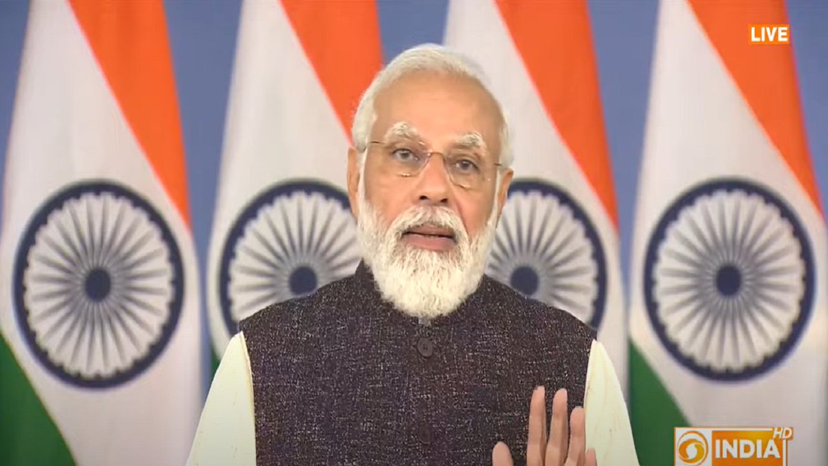 DDIndialive's tweet image. #Covid19vaccination for Children of age group 15 yrs to 18 yrs will begin in the country from 3rd January 2022: PM @narendramodi