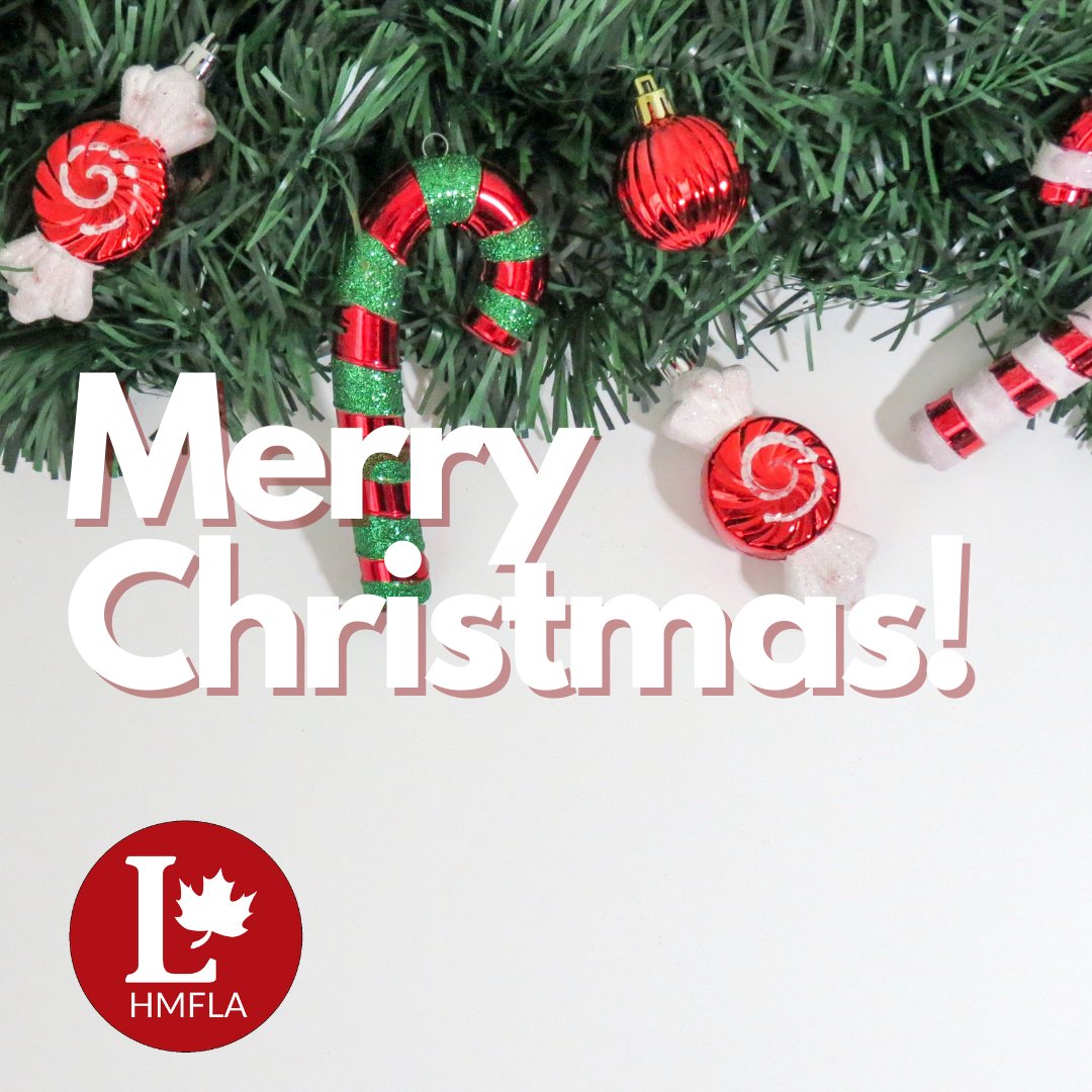 HMFLA's tweet photo. To all celebrating today, wishing you a very Merry Christmas and a Happy New Year!

#HamOnt #HamiltonMountain #Christmas #LPCVirtual https://t.co/ty7LG9cFBQ