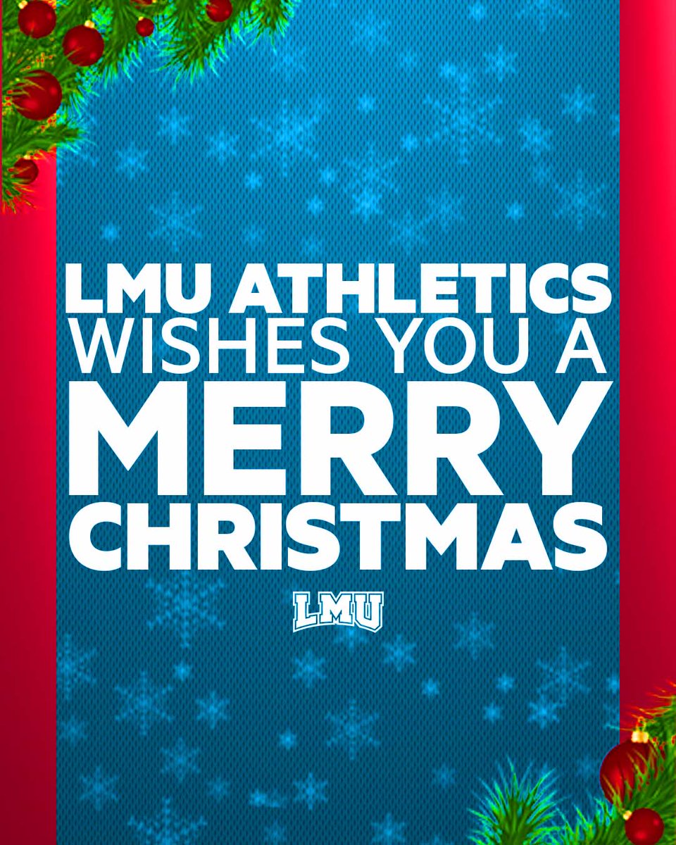 Merry Christmas and Happy Holidays to all from LMU Baseball!

#JoinThePride