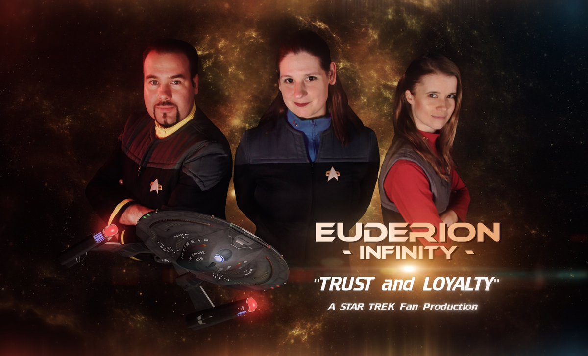 Heute gibt es einen zweiten neuen #StarTrek #Fanfilm für euch. "Euderion Infinity: Trust and Loyality" startet um 21 Uhr auf Youtube. Hier gibt es alle Infos! <a href="/Euderion/">Euderion - Infinity</a>  syfy.de/news/euderion-…