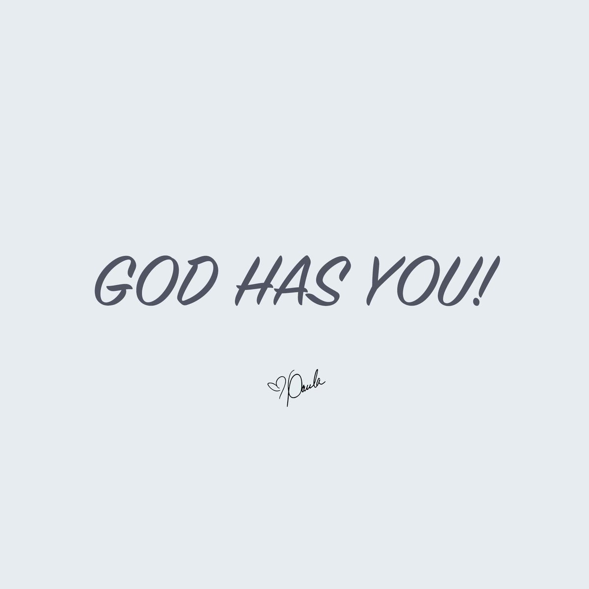 Paula_White's tweet image. God has you!! Relax