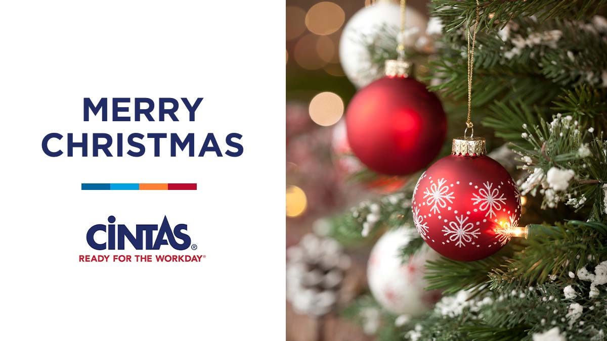 CintasCorp's tweet photo. To our friends and family, we wish you all a Merry Christmas. https://t.co/D9GAHVQof4