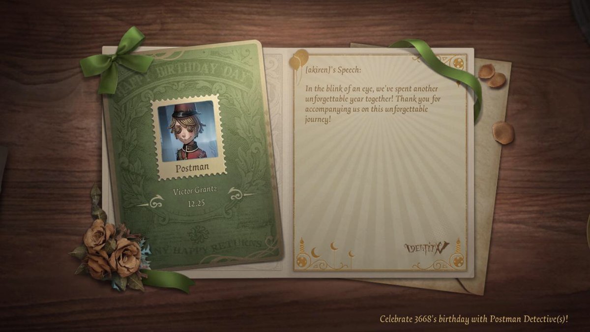 khoshekhe's tweet photo. I'm playing Identity V. Fancy a game? https://t.co/uk46eLifVK