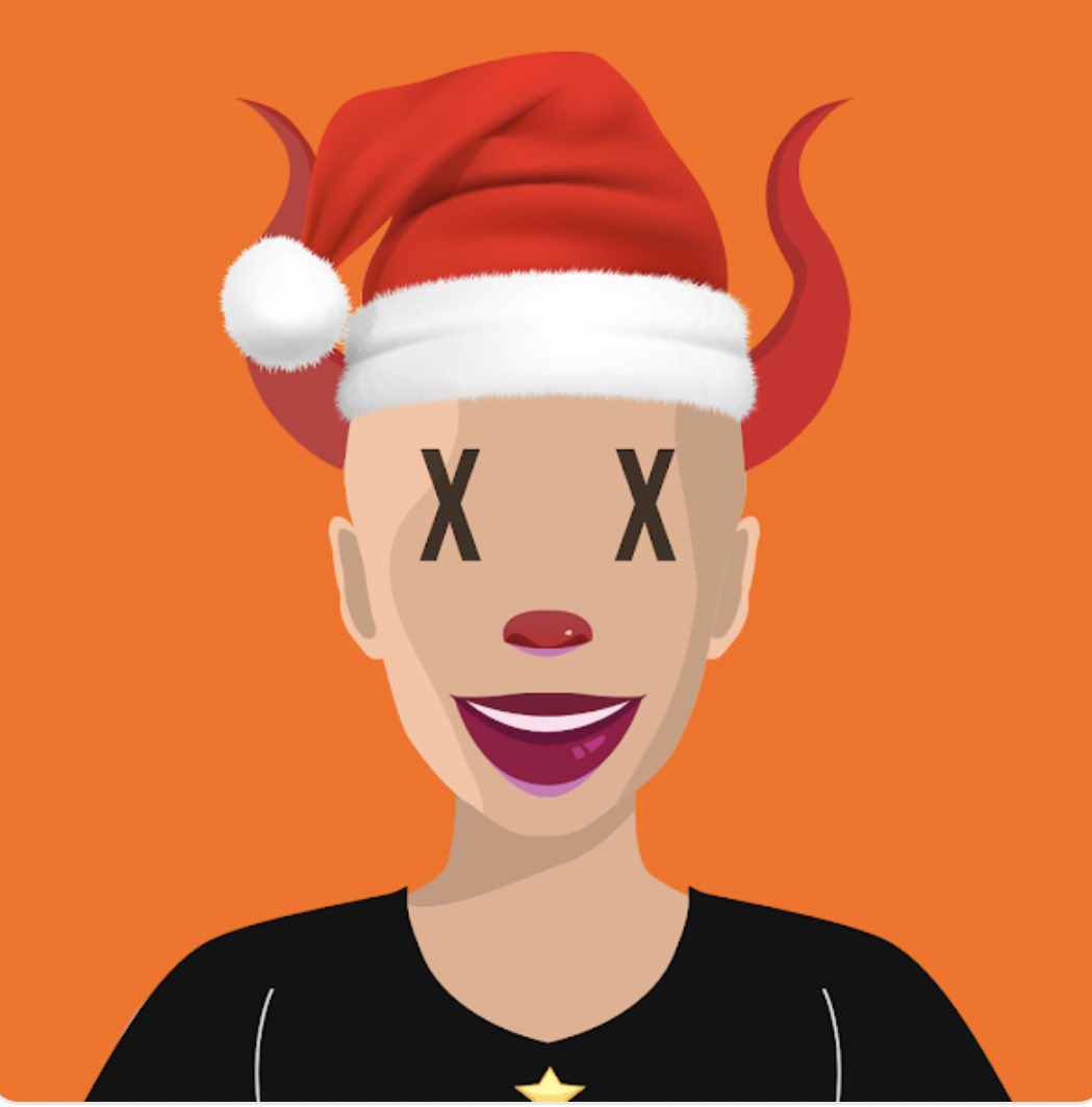 NaughtyDevilNFT's tweet photo. Merry Christmas to you all
#NFTCommmunity  i wnat to give back to you and im giveaway 3 NFT
from my collection 😁

Follow to be part of it🔔

Its this simple😁

#nftart #NFTGiveaway #ChristmasNFT #nftfree #NFTartist #NFTs https://t.co/InEFfCjnil