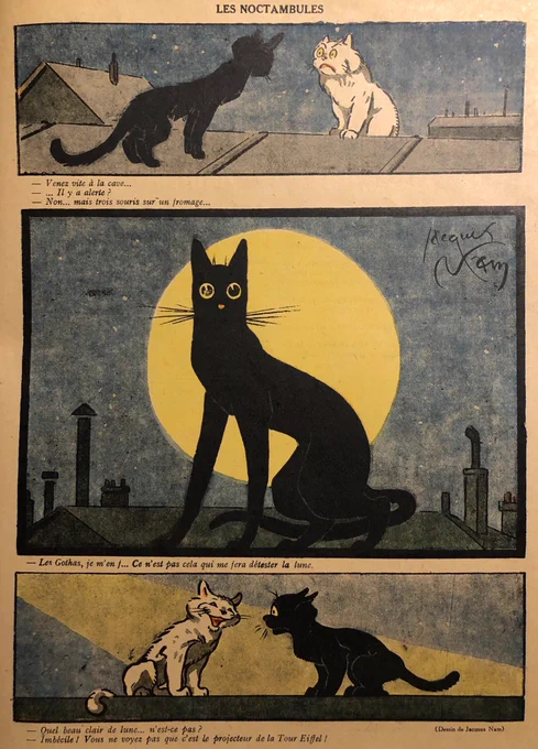 « Les Noctambules », Jacques Nam, 1918 