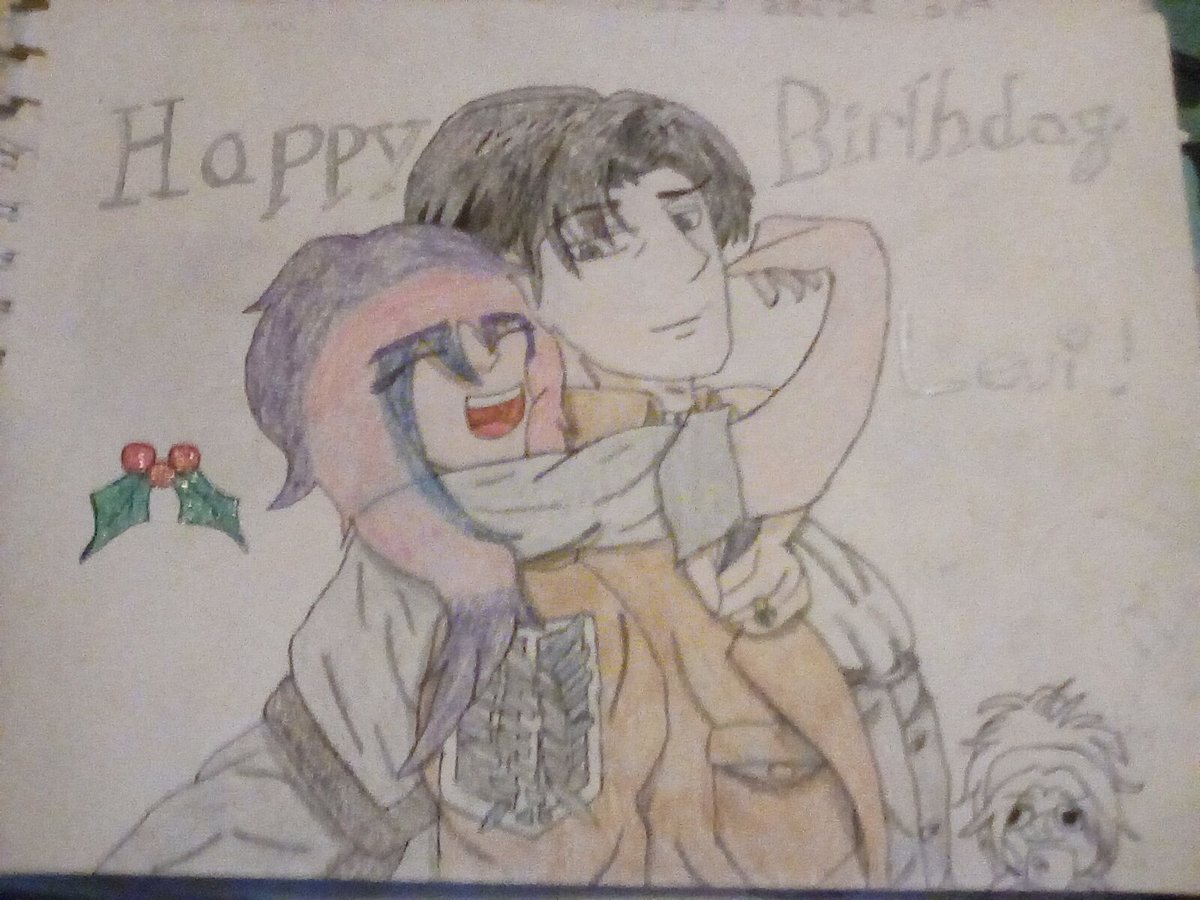 Eniderqueenxe1's tweet photo. And Also Happy birthday to Levi Ackerman!💕💕💕
(I SIMP so hard for this man. 😭)
P.S. What is Hange Doing?
#attackontitani #AttackonTitanFinalSeason #leviackerman https://t.co/5GF5tBnAU7