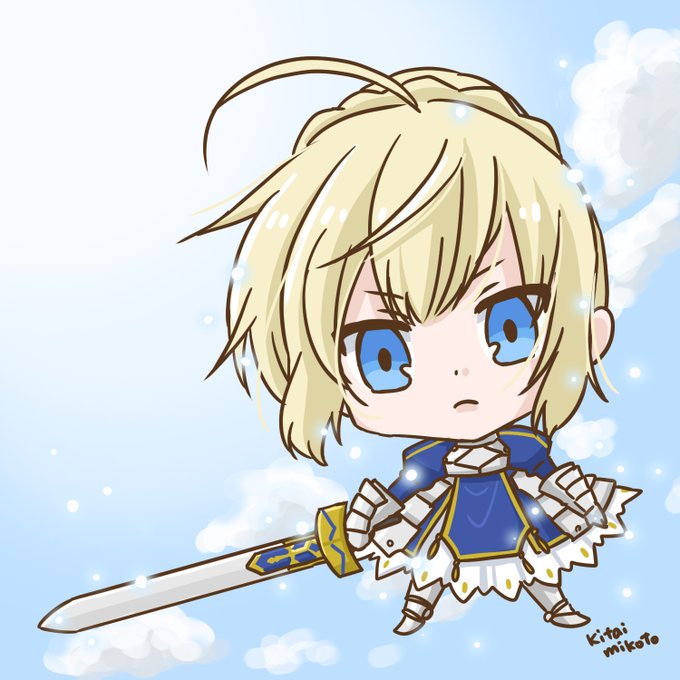 セイバーイラストのtwitterイラスト検索結果