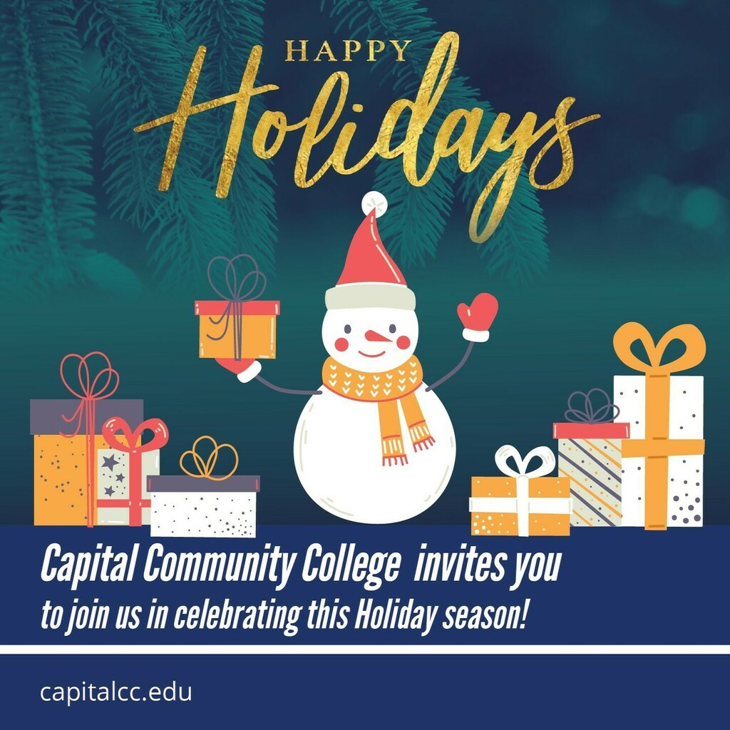 ctstatecapital's tweet photo. Happy holidays! #DestinationCapital https://t.co/2UHtznkM58