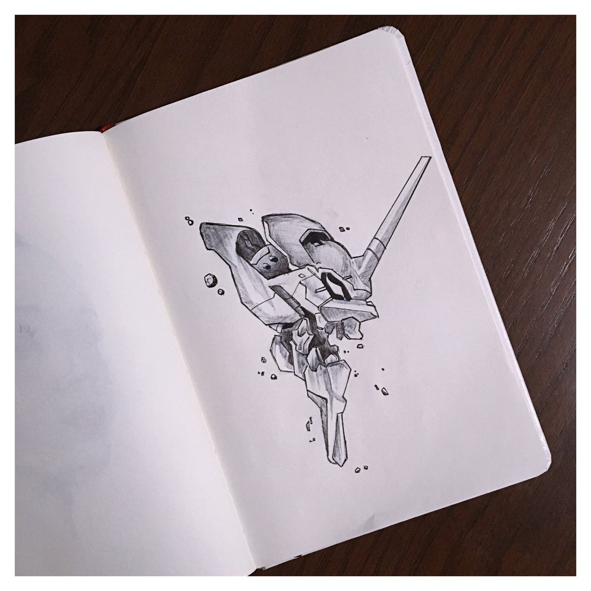 Num_Sb's tweet photo. Eva 01 

#avecesdibujo #drawing #inkdrawing #evangelion #eva01 #berserk https://t.co/S5IWNoAonm