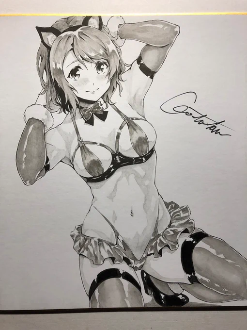 完成色紙。
今のところこの9枚。 