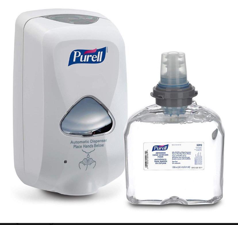 PurellGoviVzla's tweet photo. Antiséptico Instantáneo para las manos PURELL en espuma con dispensador de sensor. El líder #1 el más usado en todo el mundo por los médicos y enfermeras https://t.co/4OYdVXTaUq