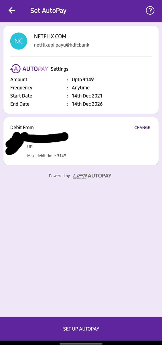 Hey @PhonePe_ @PayUindia what are you folks smoking? I don't have @netflix account, but why are you pushing this to me on opening the app? #Consent #Fraud #RecurringPayments #UPIAutoPay