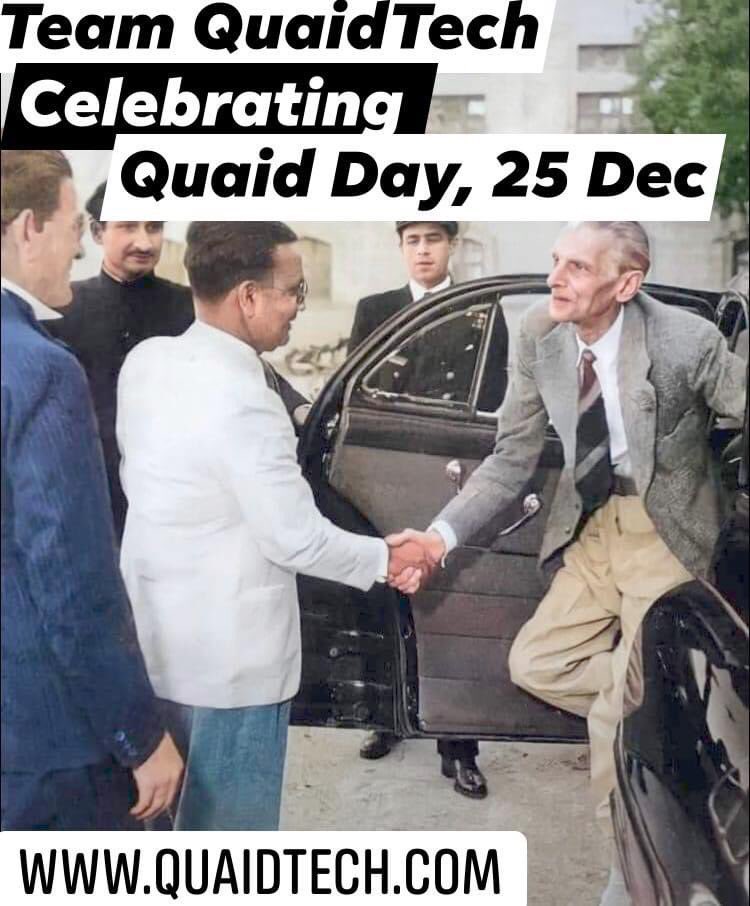 quaidtech's tweet photo. #QuaidDay #QuaideAzam #QuaideAzamOurHero #QuaideAzam #25DecMAJinnahDay #QuaidTech #QT #QuaidTechnologies https://t.co/AcZ4Y8J4KY