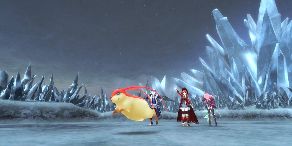16O2fyI60BRLpny's tweet photo. #SAOIFクリスマス2021
聖夜の兎
聖夜の夜、雪山で傷ついたラグーラビットを保護したイリア達は、ラグーラビットを抱きながら雪山で一夜を過ごす。

朝になり、傷の癒えたラビットは、美しい夜明けの光を浴びながら雪山に溶けていく。
抱き締めたラビットの温もりを、イリアは忘れることはないだろう https://t.co/UDmWrMVtsM